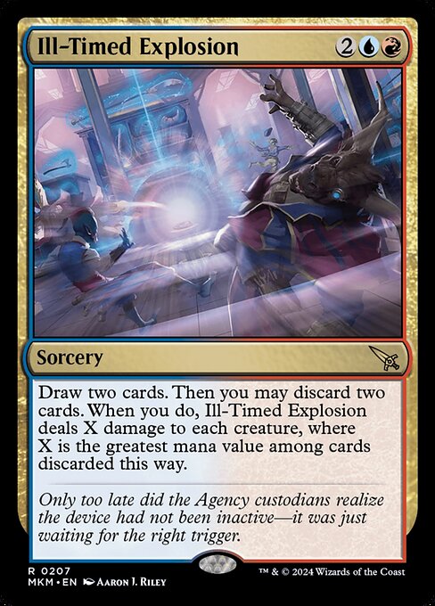 Ill-Timed Explosion 207
