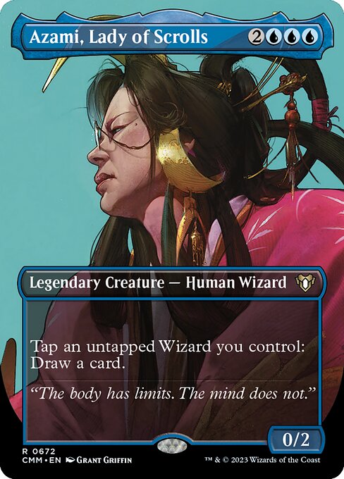 Azami, Lady of Scrolls 672