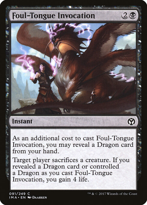 Foul-Tongue Invocation 91