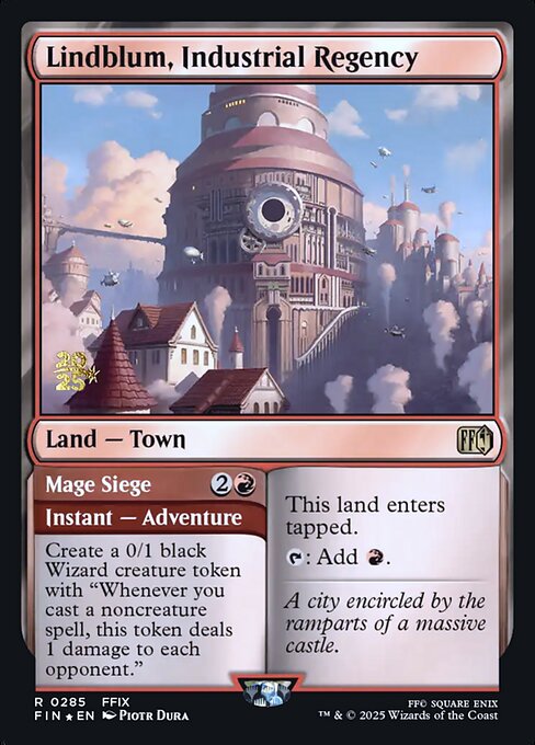 Lindblum, Industrial Regency // Mage Siege 285s
