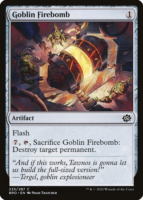 Goblin Firebomb 235