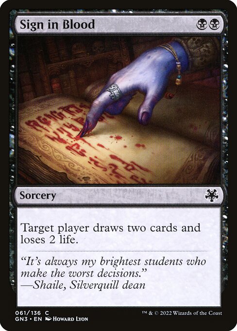 Sign in Blood 61