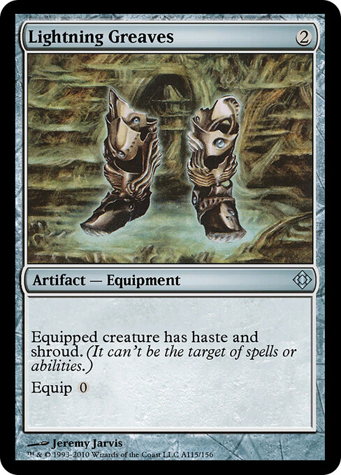 Lightning Greaves A115