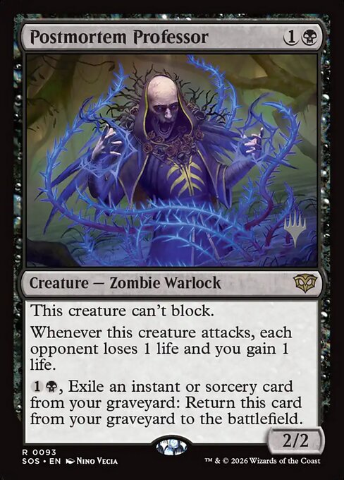 Postmortem Professor 93p