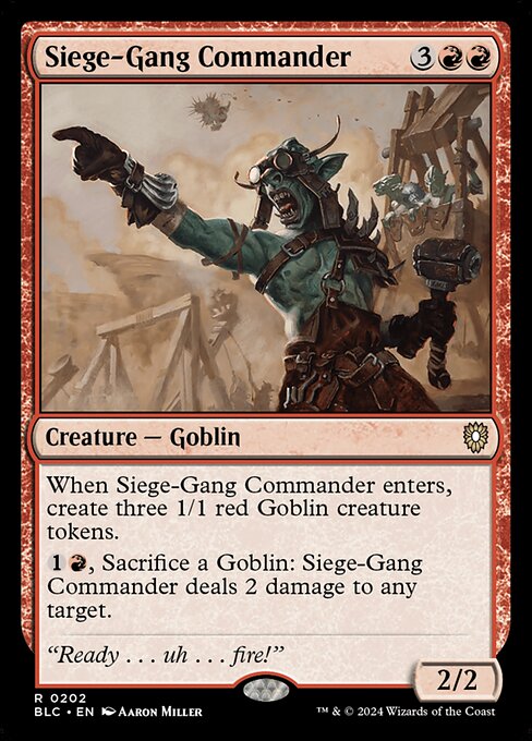 Siege-Gang Commander 202