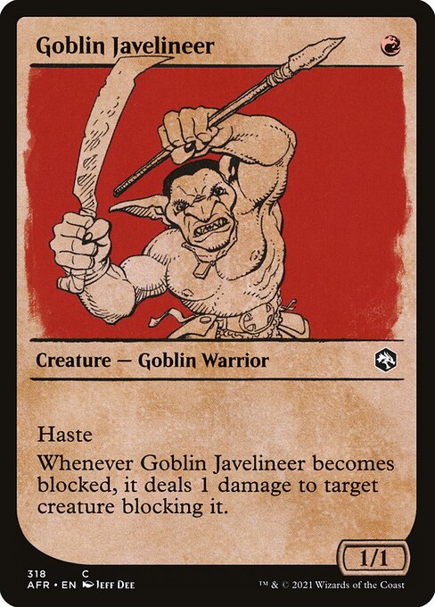 Goblin Javelineer 318