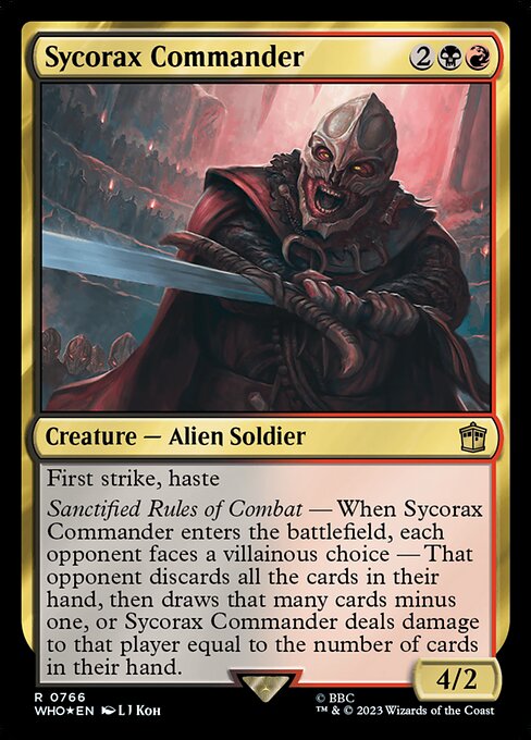 Sycorax Commander 766