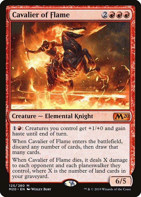 Cavalier of Flame 125