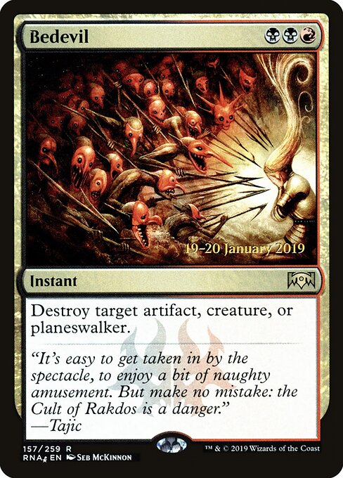 Bedevil 157s