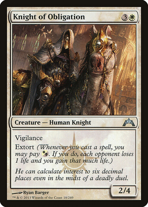 Knight of Obligation 18