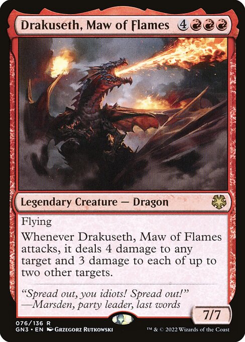 Drakuseth, Maw of Flames 76