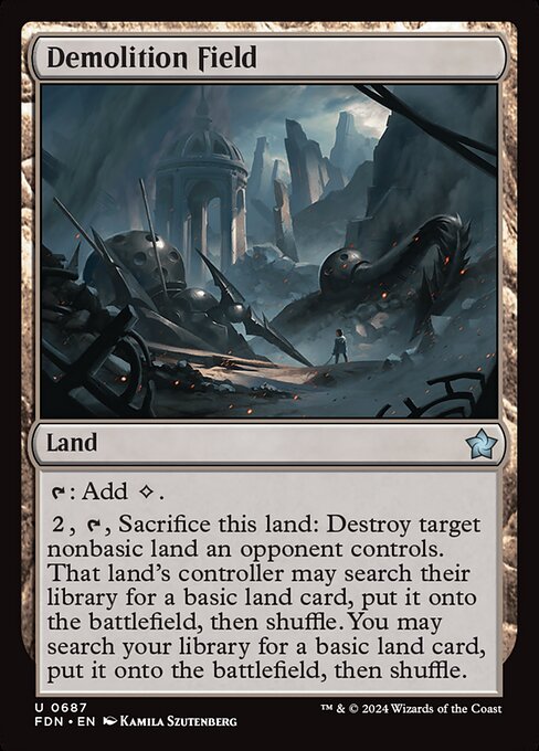 Demolition Field 687