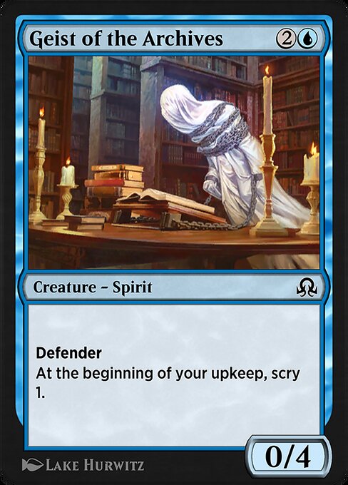 Geist of the Archives 72