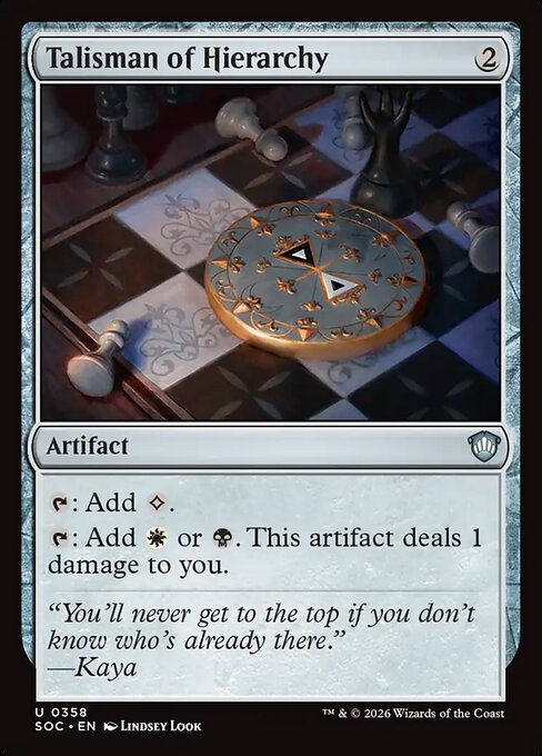 Talisman of Hierarchy 358