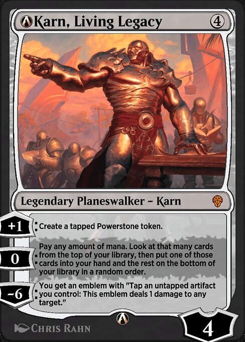 A-Karn, Living Legacy A-1