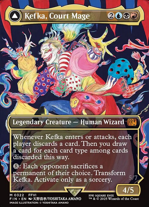 Kefka, Court Mage // Kefka, Ruler of Ruin 322