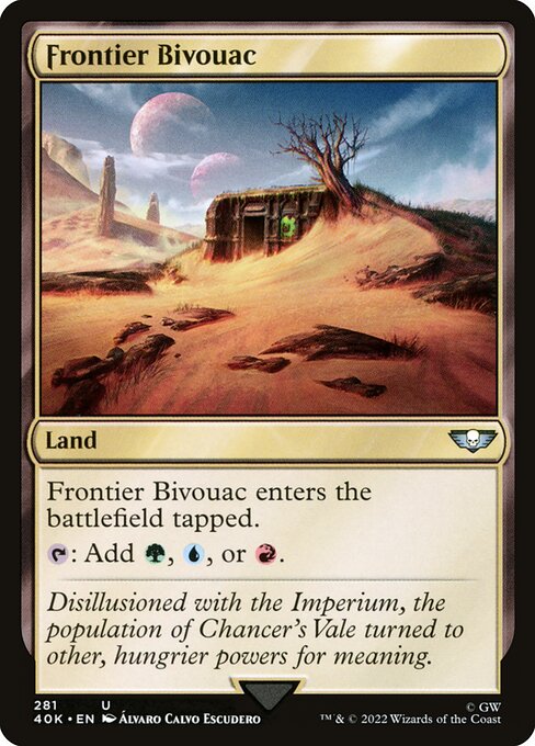 Frontier Bivouac 281
