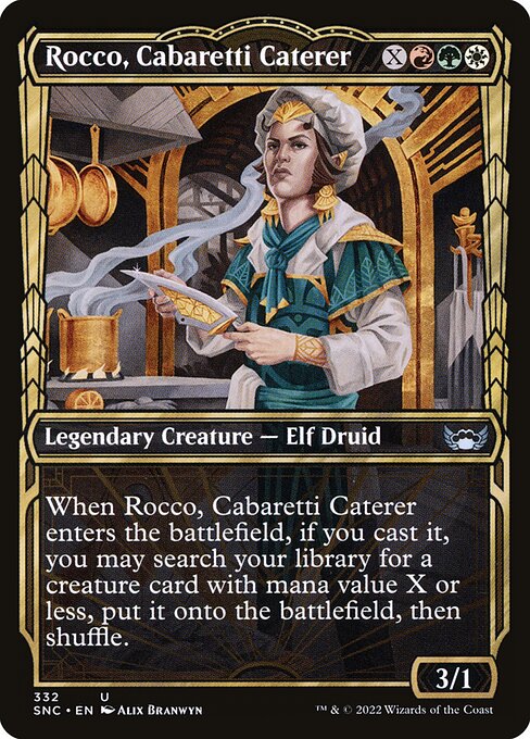 Rocco, Cabaretti Caterer 332