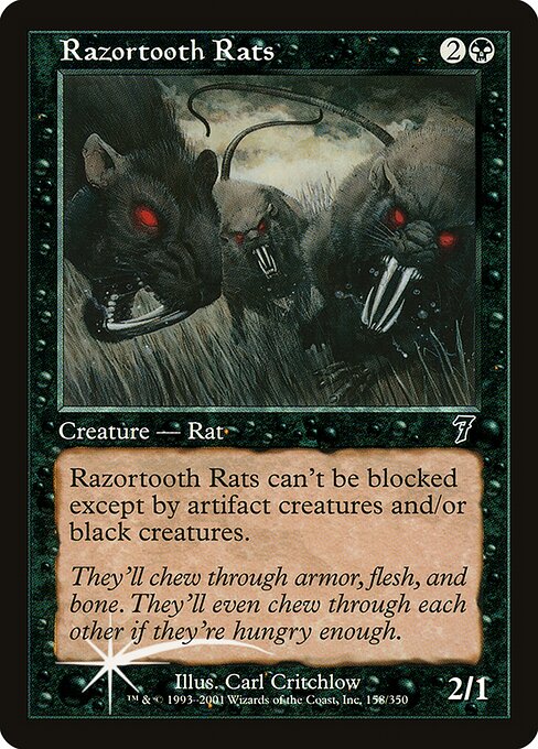 Razortooth Rats 158★