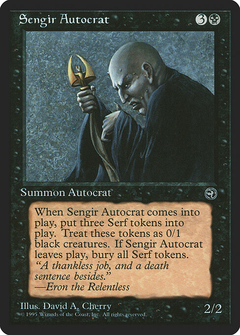 Sengir Autocrat 56