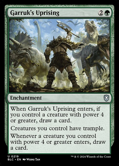 Garruk's Uprising 219