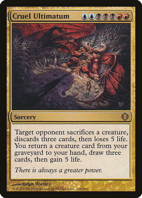 Cruel Ultimatum 164