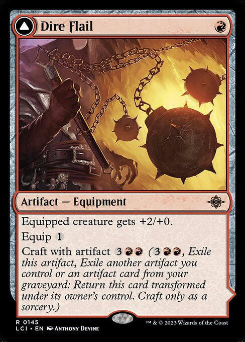 Dire Flail // Dire Blunderbuss 145