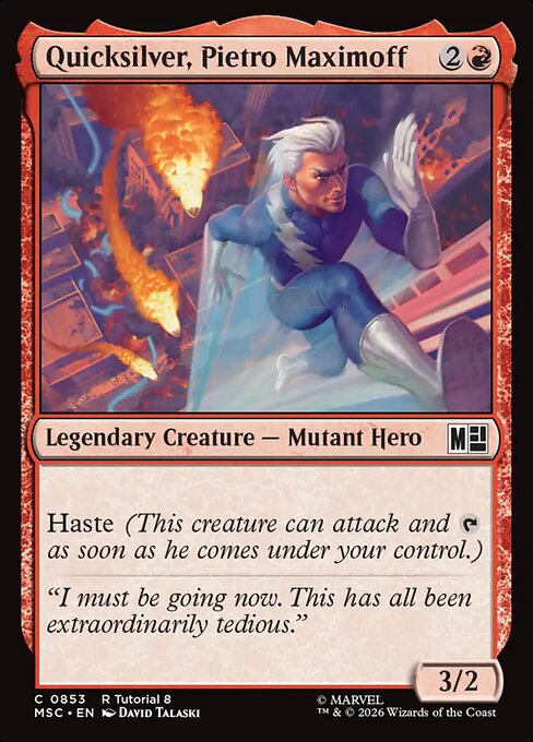 Quicksilver, Pietro Maximoff 853