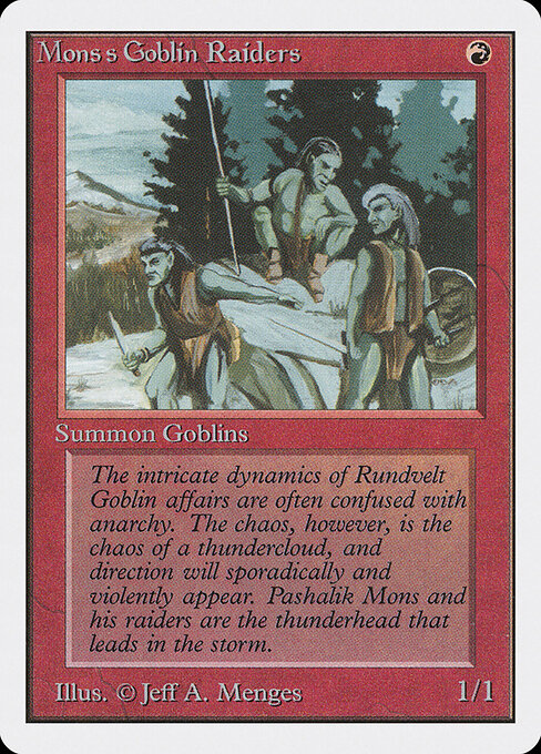 Mons's Goblin Raiders 165
