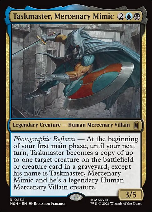Taskmaster, Mercenary Mimic 232