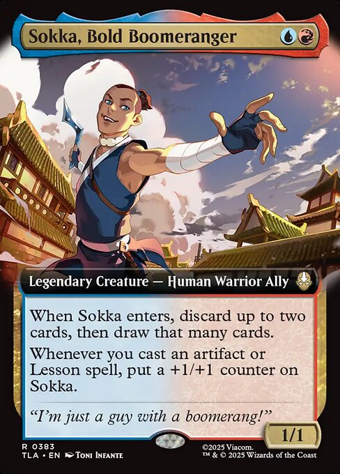 Sokka, Bold Boomeranger 383
