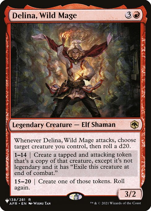 Delina, Wild Mage AFR-138
