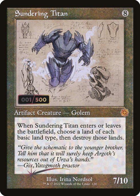 Sundering Titan 120z