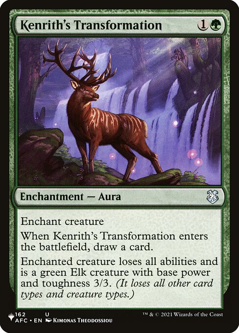 Kenrith's Transformation AFC-162
