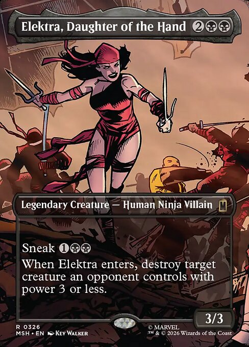 Elektra, Daughter of the Hand 326
