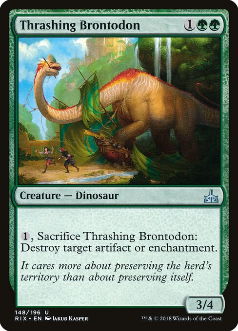 Thrashing Brontodon 148