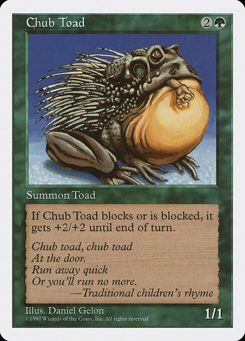 Chub Toad 283