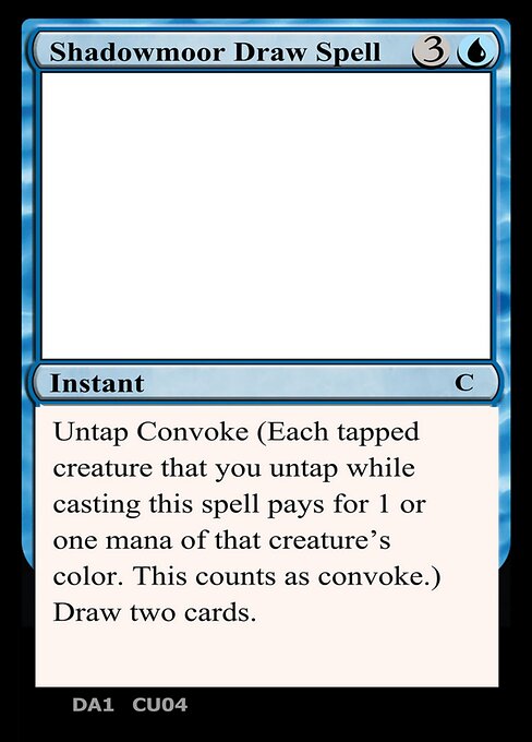 Shadowmoor Draw Spell CU04b