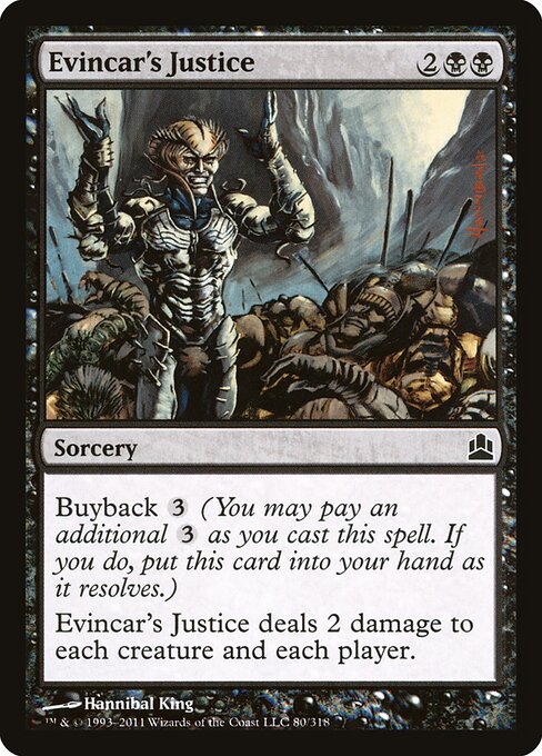 Evincar's Justice 80