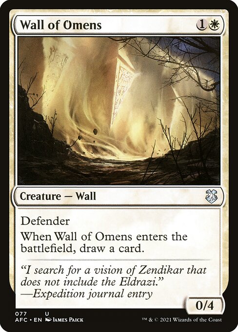 Wall of Omens 77