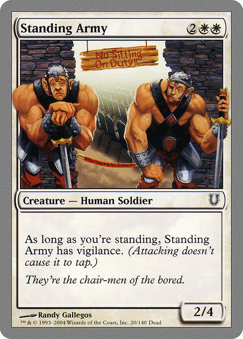 Standing Army 20