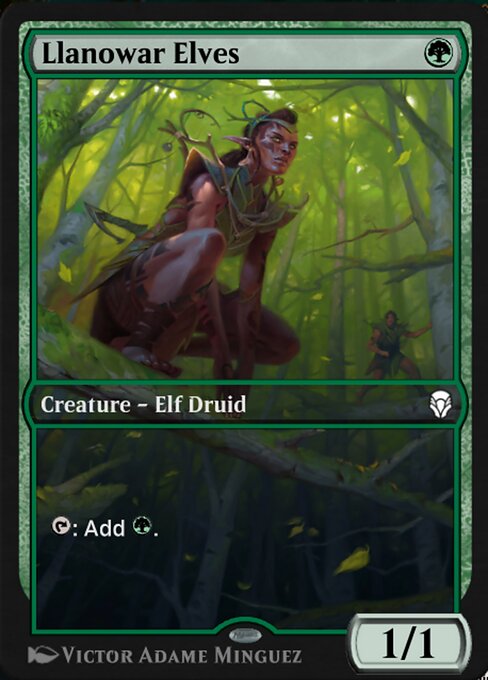 Llanowar Elves 4