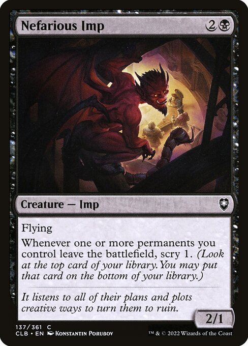 Nefarious Imp 137