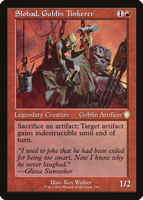 Slobad, Goblin Tinkerer 118