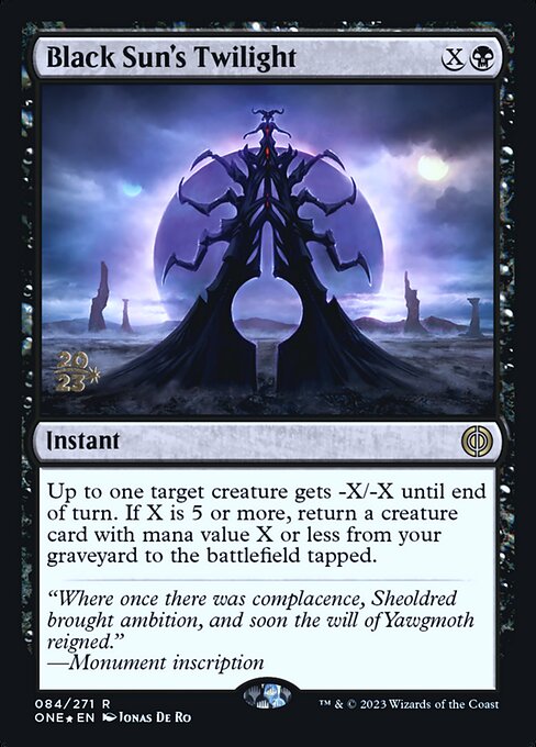 Black Sun's Twilight 84s