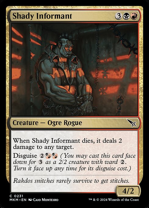 Shady Informant 231