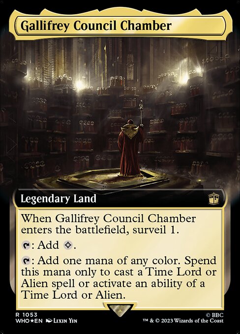 Gallifrey Council Chamber 1053