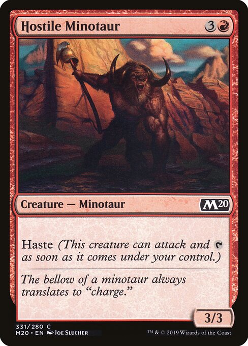 Hostile Minotaur 331