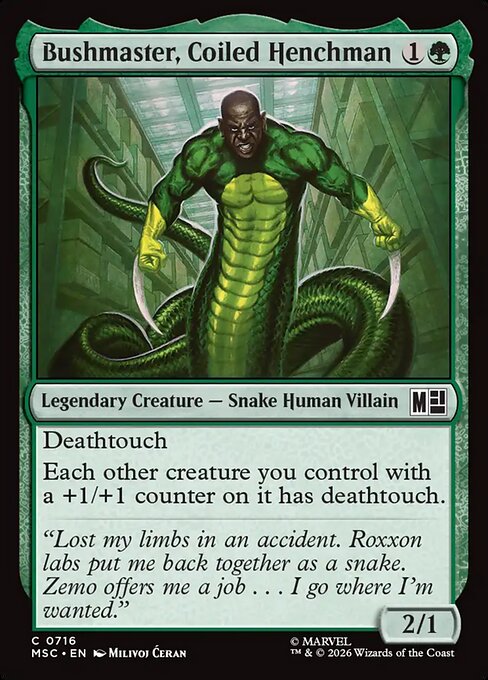 Bushmaster, Coiled Henchman 716
