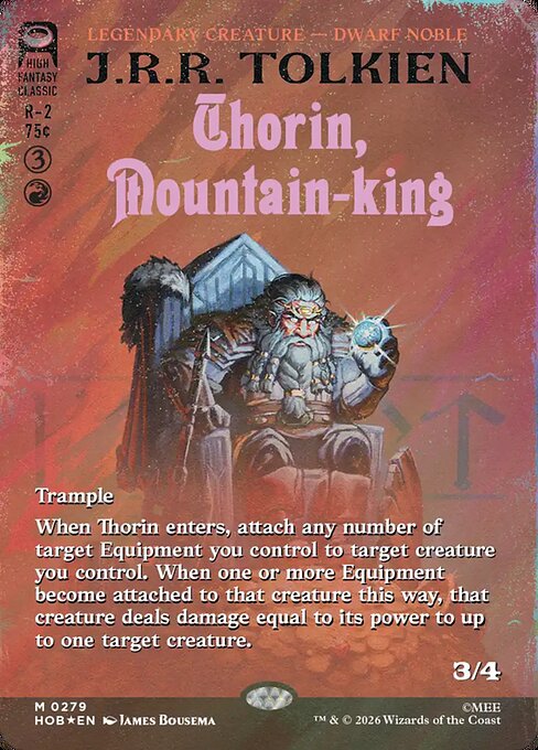 Thorin, Mountain-king 279